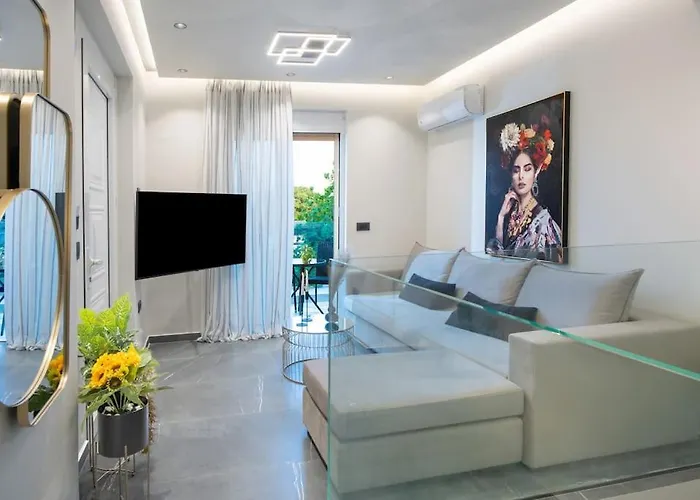 Santa Marina Luxury #2 With Pool Asgourou